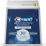 Crest 3D Whitestrips Dental Whitening Kit, Professional White + Led Light