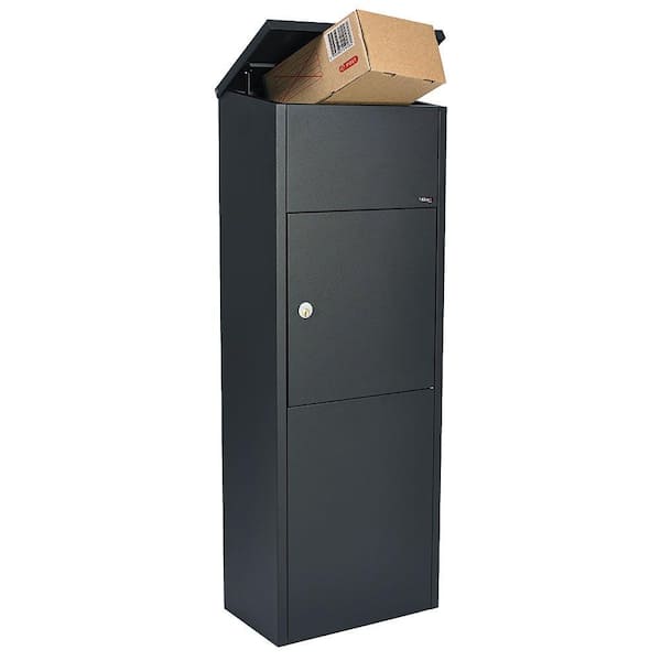 Allux Series 600 Top Loading Parcel Box in Black