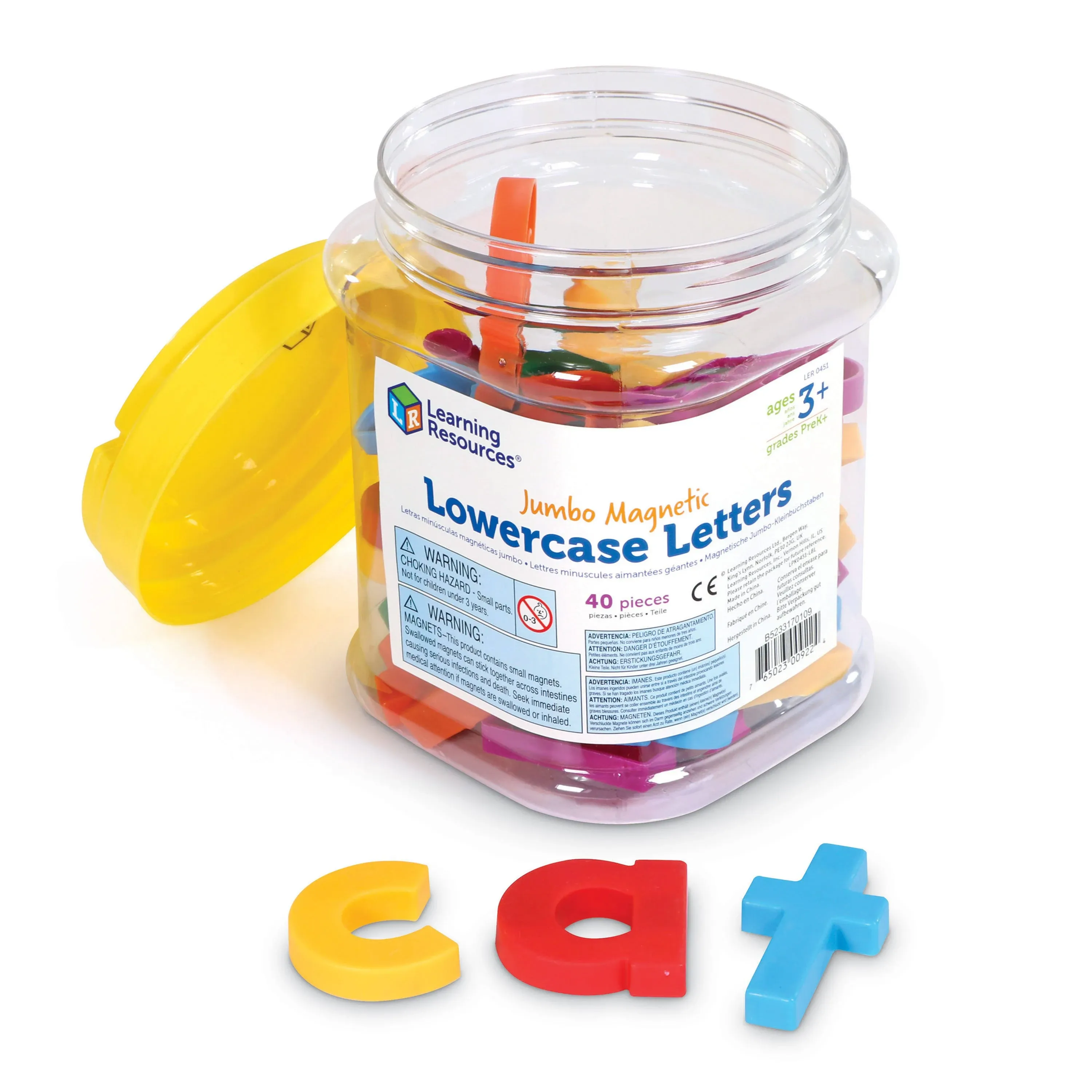 Learning Resources - Jumbo Magnetic Lowercase Letters