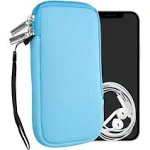 Neoprene Smartphone Sleeve with Zipper - XL - 6.7/6.8", Dark Blue