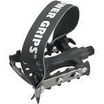 Power Grip Sport Pedals and Strap Set, Black - 1 pair