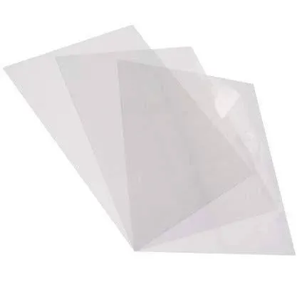 CFS Products PVC Binding Covers- Clear Gloss - Compatible with Gbc, Fellowes and ...