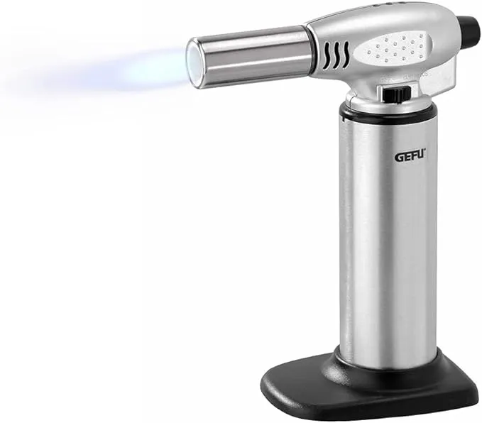 Gefu 35400 Kitchen Torch, Silver