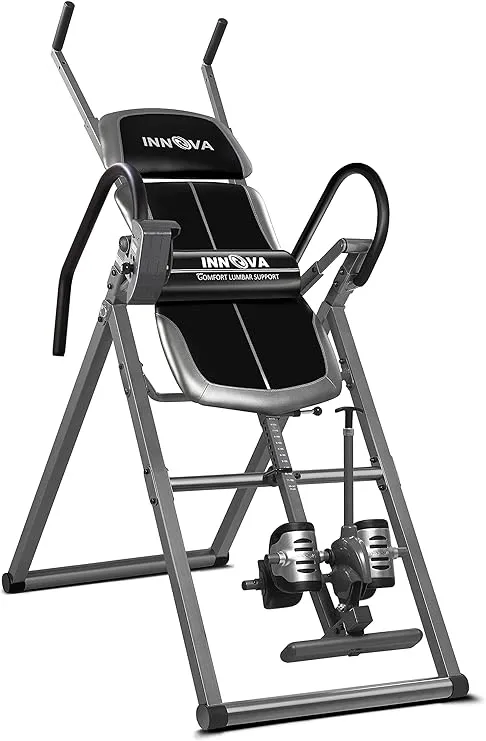 Innova Inversion Table with Stretch Bars for Optimal Slope Inversion and Full Body Stretch