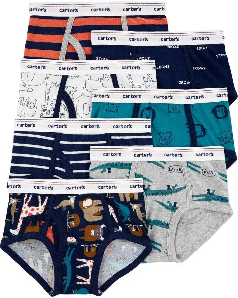 Carter's Boy`s 7 Pack Briefs