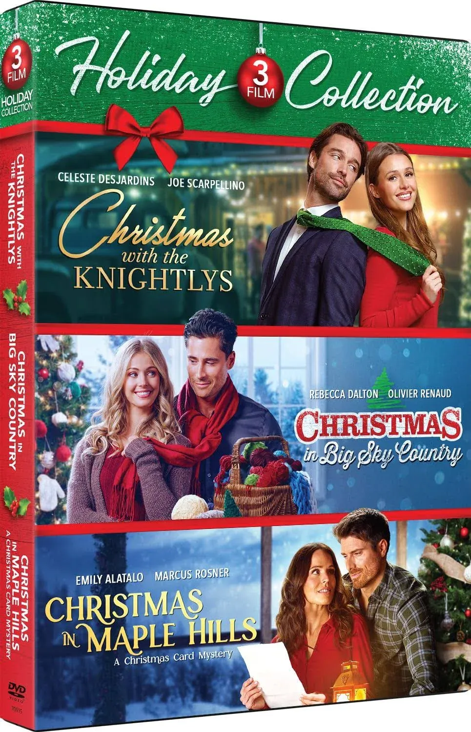 Holiday 3-Film Collection: Christmas In Maple Hills/Christmas In Big Sky Country/Christmas With The Knightlys (DVD)