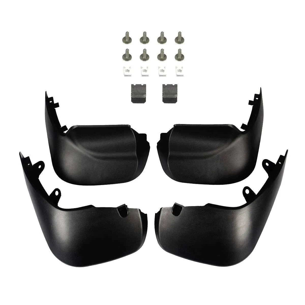 A-Premium Set of 4PCS Mud Flaps Splash Guards Mudguards Mudflaps with Hardware Compatible with Land Rover L494 Range Rover Sport, 2014-2022, Sport Utility, Front and Rear(Driver & Passenger Sides)