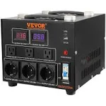 VEVOR Voltage Converter Transformer, 3000W, Heavy Duty Step Up/Down Transformer