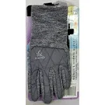 Head Women's Hybrid Glove, Cold Weather Running Gloves (Small, Grey)