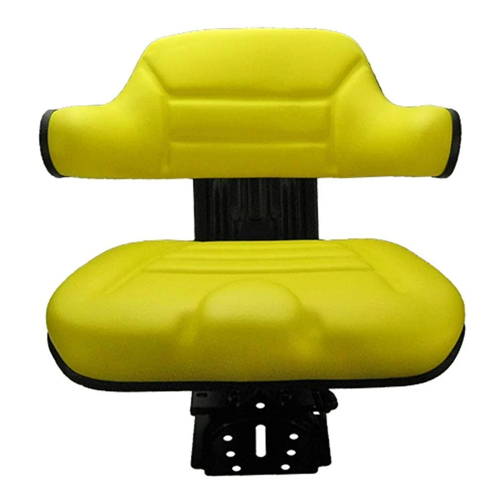 Yellow Universal Tractor Suspension Seat Fits John Deere 2550 2630 2640 2750