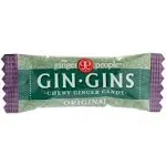 Bulk Candy - GIN GINS Original Chewy Ginger Candy by The Ginger People – Anti-Nausea and Digestion Aid, Individually Wrapped Healthy Candy - Original Ginger Flavor, Bulk 11 lb Bag (176 oz)