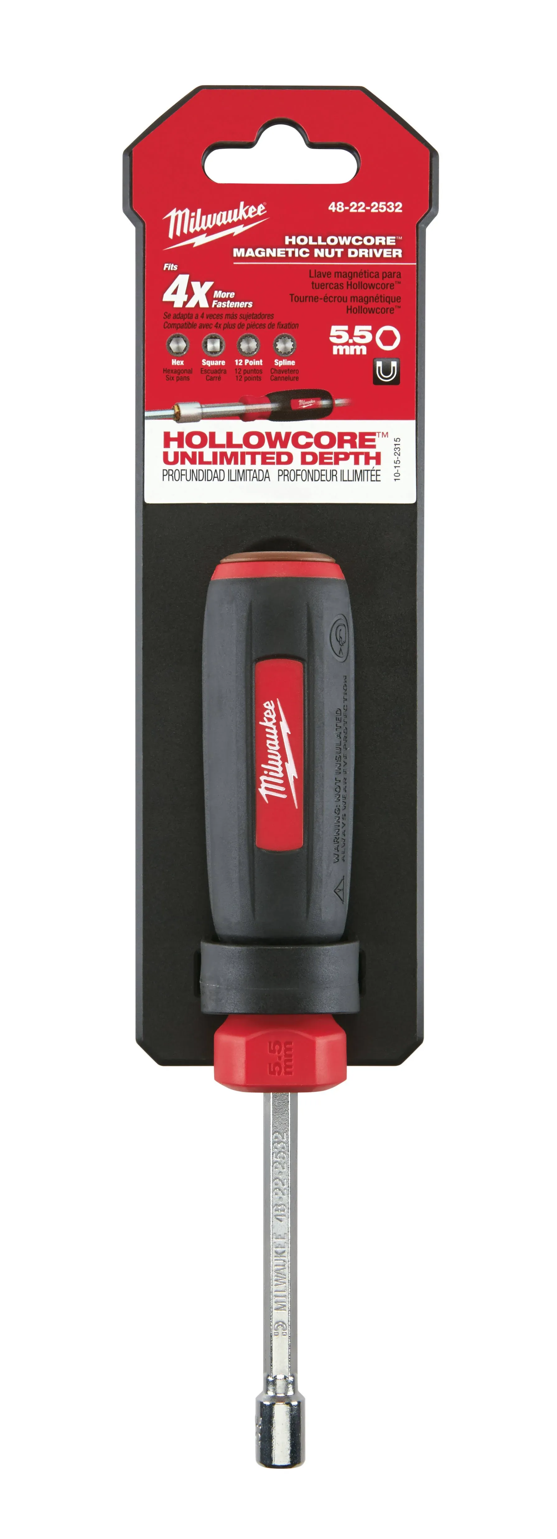 Milwaukee 48-22-2532 5.5mm Nut Driver - Magnetic