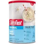 SlimFast Meal Replacement Powder Original French Vanilla, Shake Mix, 22 Serving