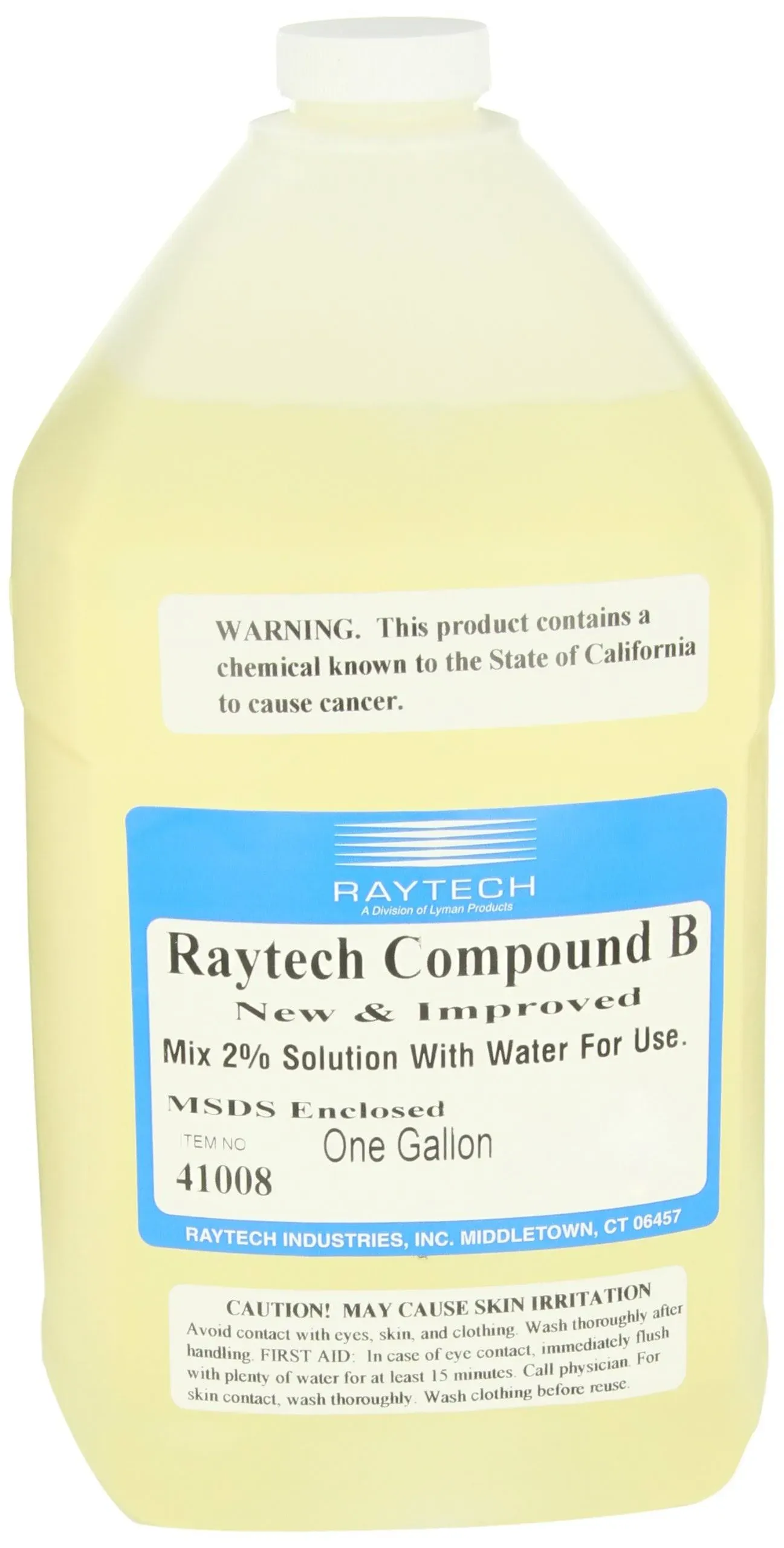 Raytech 41-008 Non-Foaming Compound B Liquid Soap, 1 Gallon Bottle