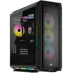 Corsair Vengeance i8100 Series Gaming PC - Liquid Cooled Intel Core i9 13900KS CPU - NVIDIA GeForce RTX 4090 GPU - 64GB Dominator Platinum RGB DDR5 Memory - 2TB M.2 SSD - Black