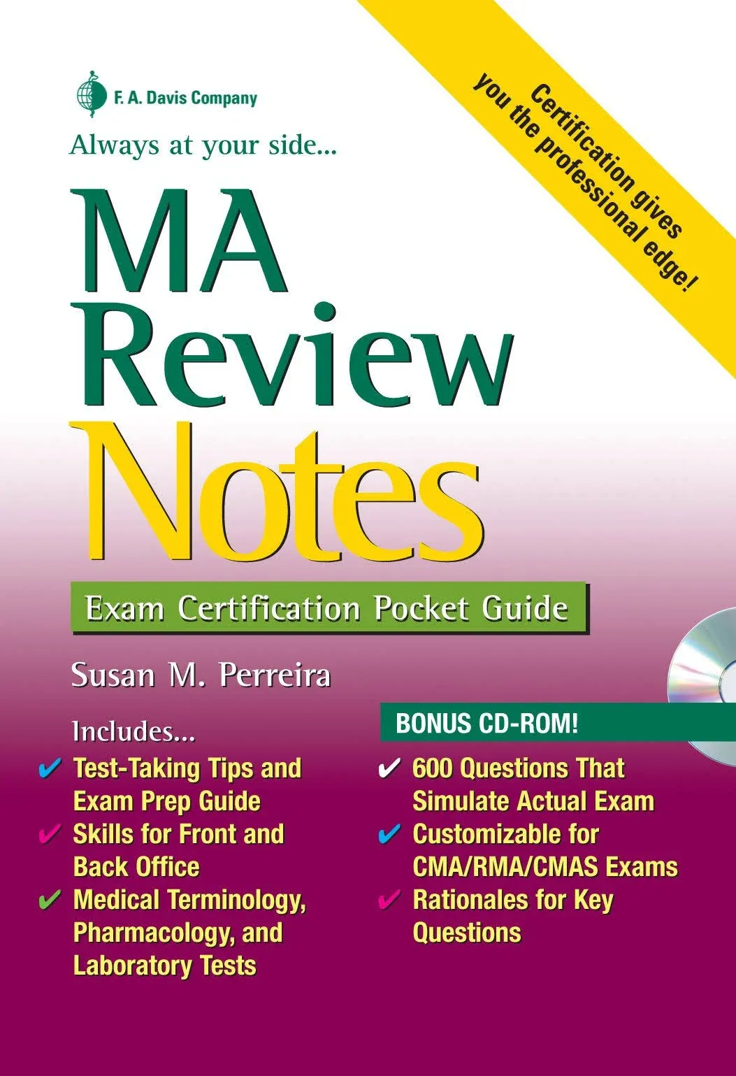 MA Review Notes: Exam Certification Pocket Guide