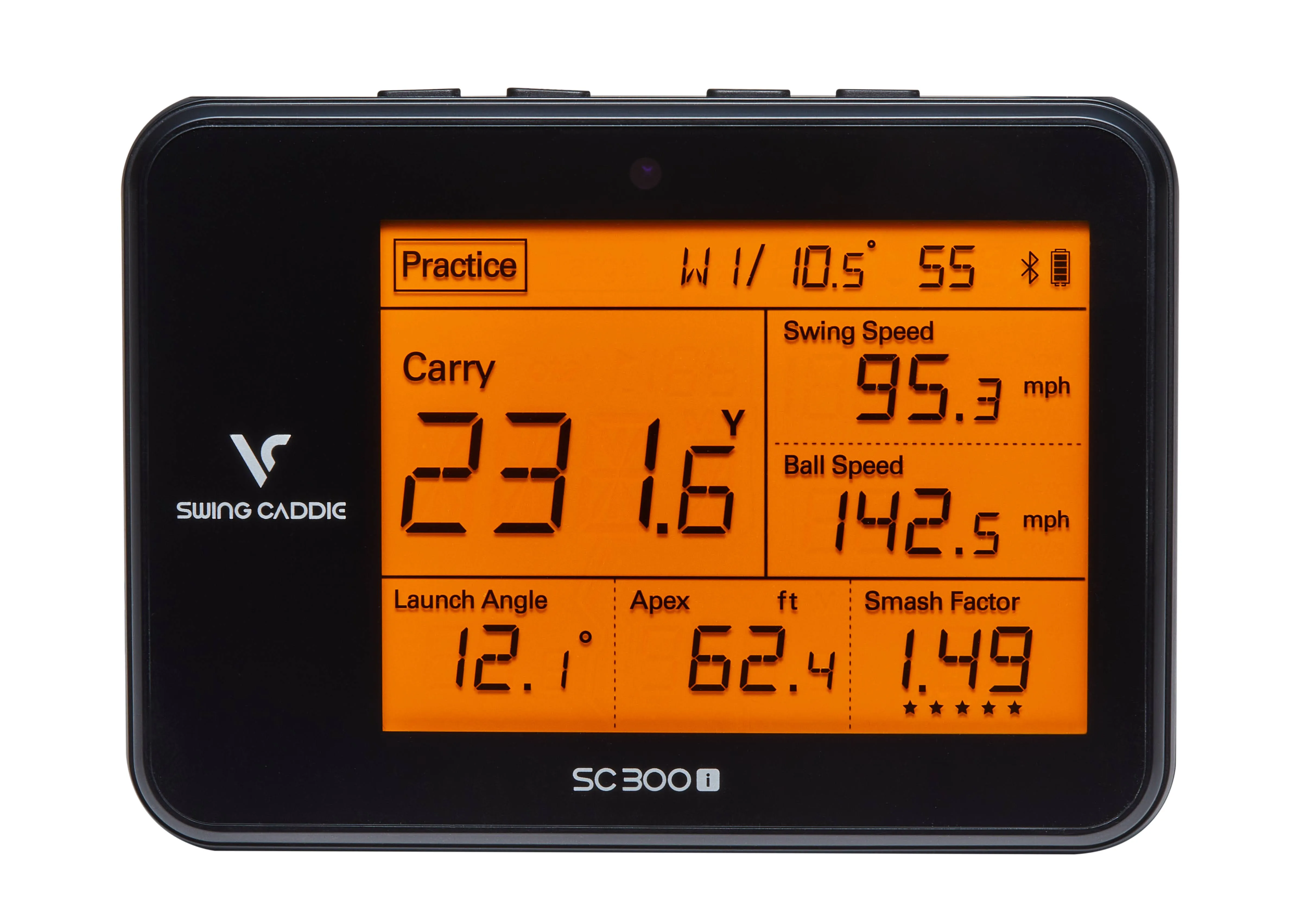 Certified Brands Voice Caddie SC300i Portable Bluetooth Golf Launch Monitor