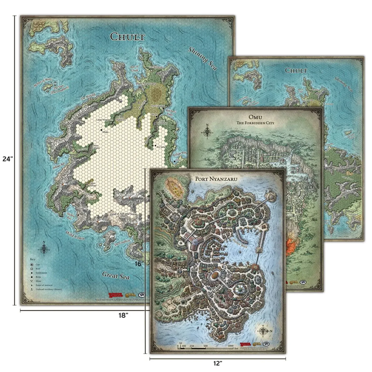 Dungeons & Dragons - Tomb of Annihilation Map Set