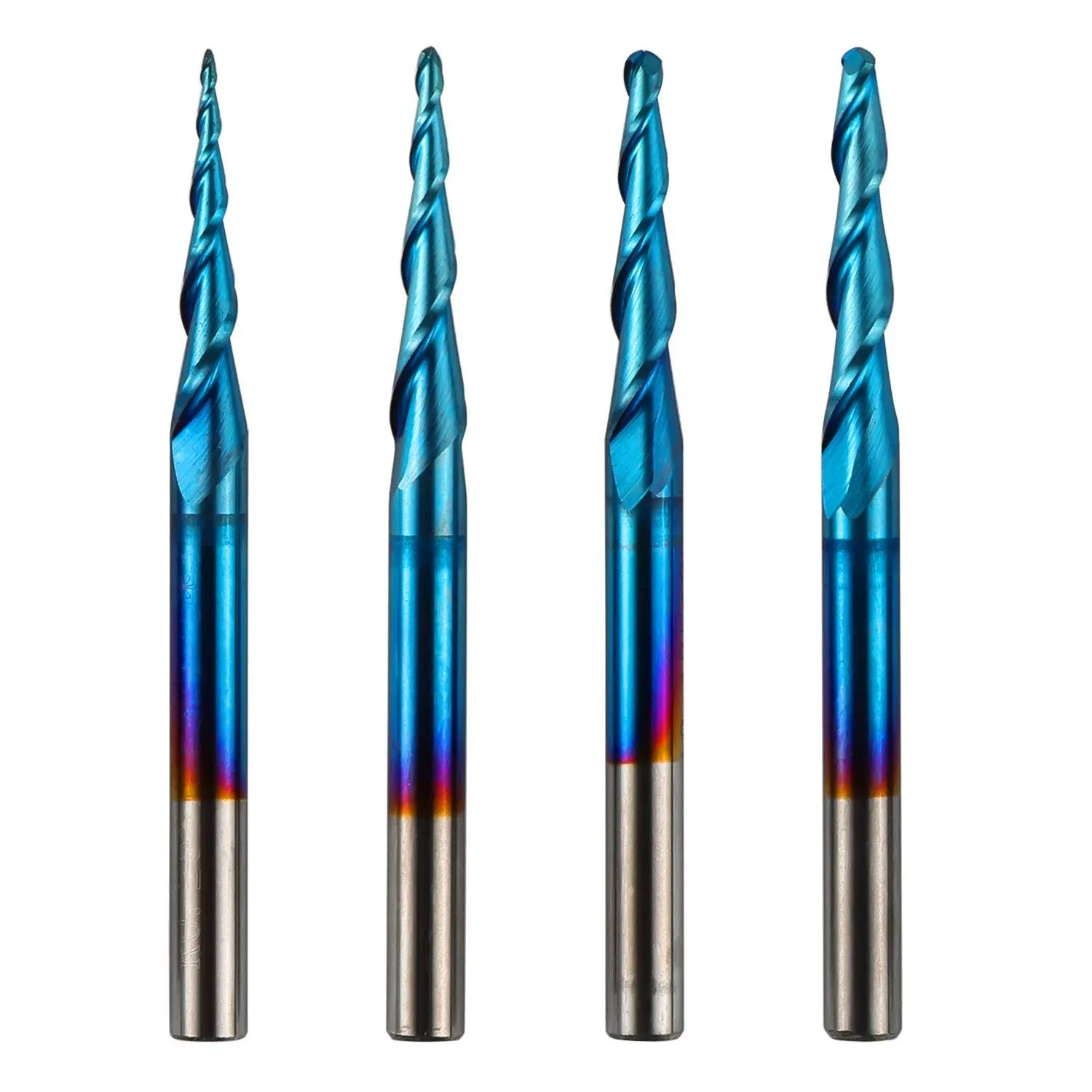 Genmitsu TB04A 2-Flute Tapered Ball Nose End Mills