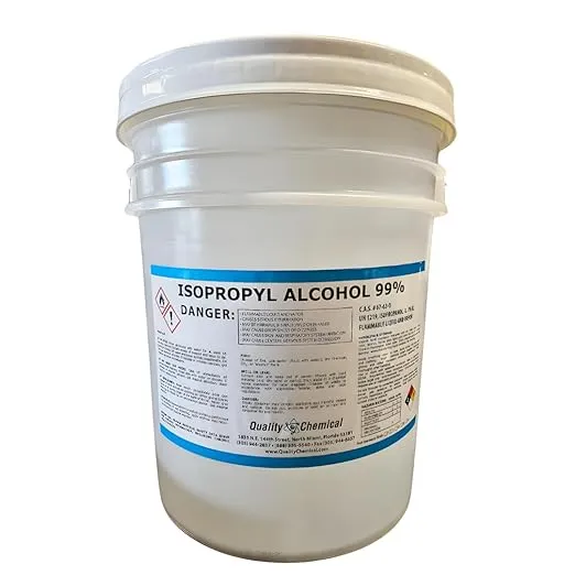 Isopropyl Alcohol Grade 99 Anhydrous (IPA) / 5 Gallon Pail, Clear