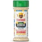 Cheese Flavored Seasoning Mix by FlavorGod - Premium All Natural & Healthy Spice Blend for Chicken, Vegetables, Salad, Pizza, Tacos, & Pasta - Kosher, Dairy-Free, Gluten-Free, Keto Friendly (2.6 oz)