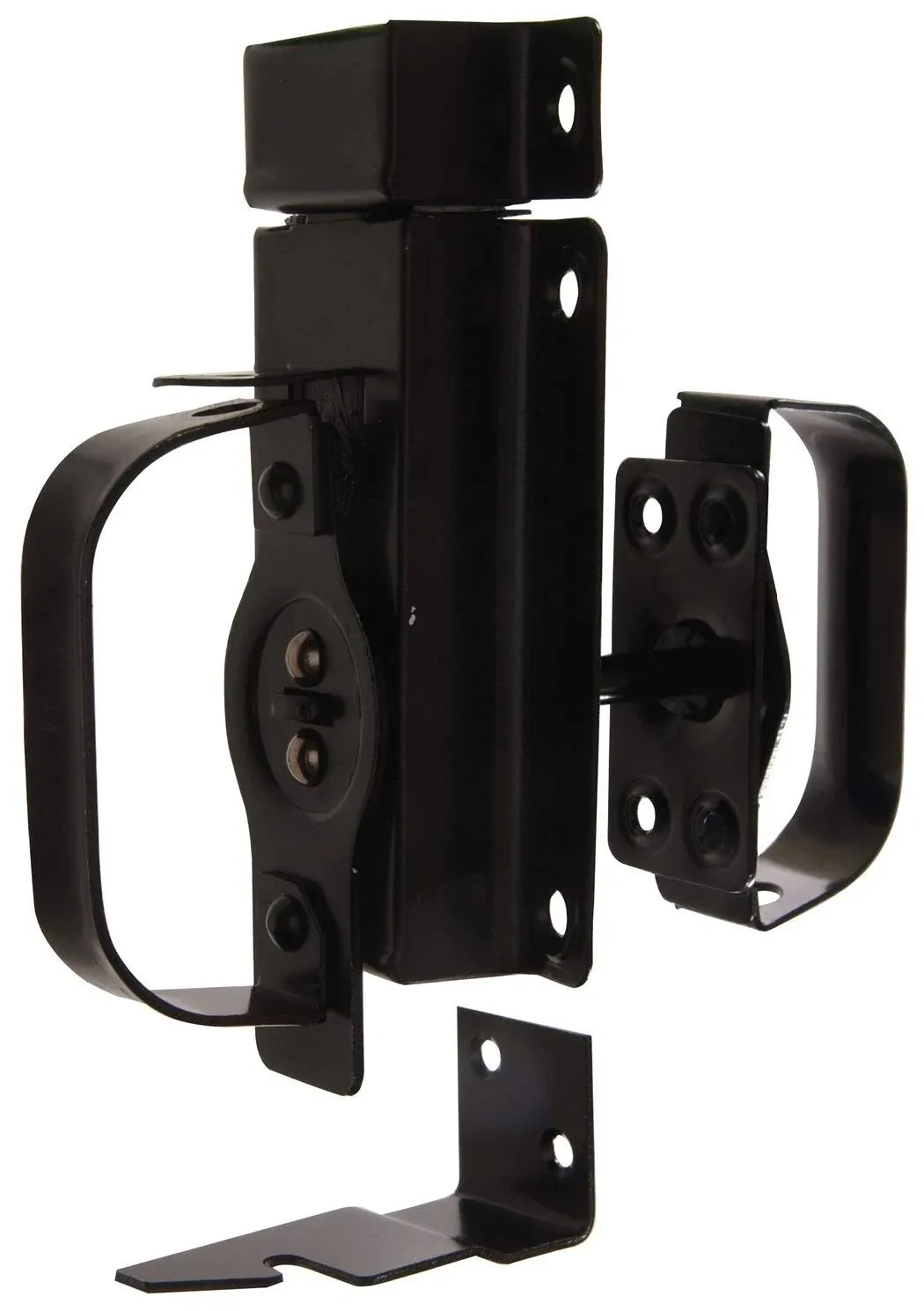 Hardware Essentials Swinging Door Latch - Black 852505