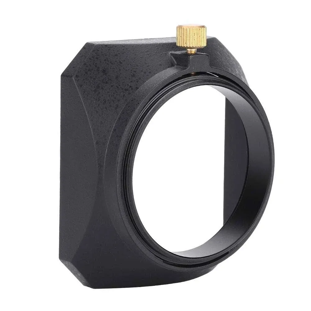 DV Lens Hood, Acouto 49mm Lens Hood Lens Shade for DV Camcorder Digital Video Camera Lens Filter or Barrel Thread