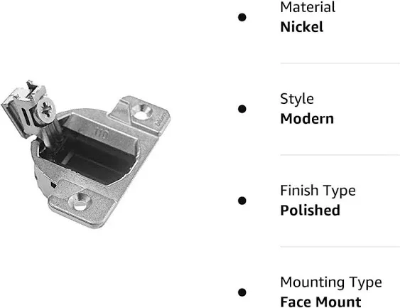 Blum Compact 33 110 Degree Self Closing Hinge Screw on 33.3600