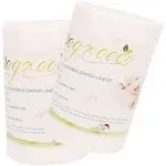 Wegreeco 100% Bamboo Unscented Diaper Liners - Fragance Free and Chlorine Free - 100 Sheets per Roll ( 2 Roll Bamboo)