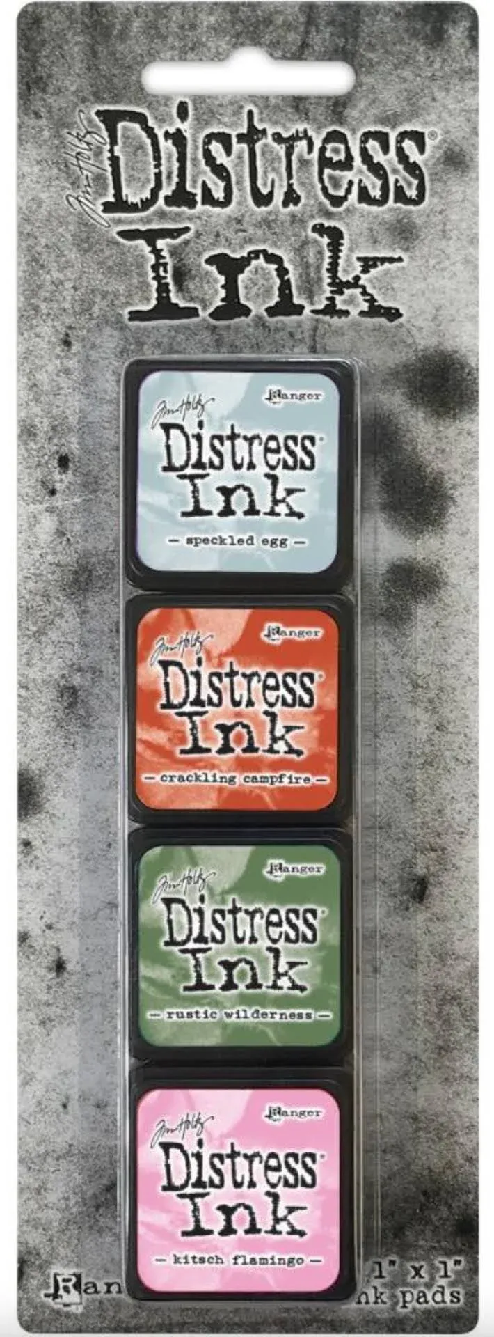 Ranger Ink Tim Holtz Distress Mini Ink Pad Kit #16 | Set of 4