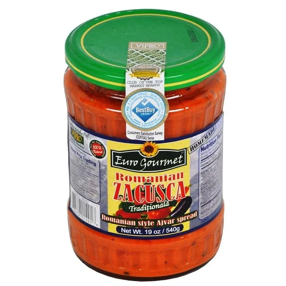 Romanian Ajvar Zacusca 540g (Euro Gourmet)