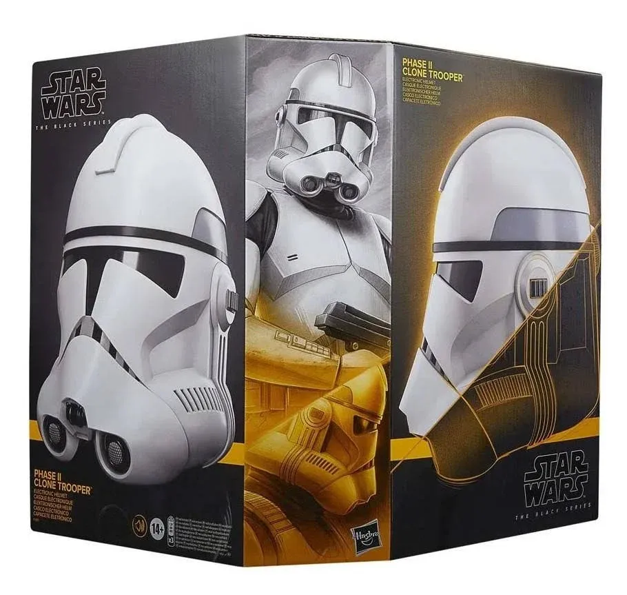 Star Wars The Black Series Phase II Clone Trooper Premium Electronic Helmet