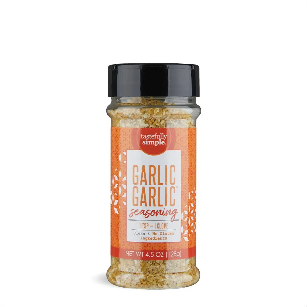 Tastefully Simple Natural Garlic Garlic Seasoning, 4.5oz