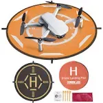 STARTRC Drohnen-Landeplatz, 50 cm, universal, wasserdicht, tragbar, schnell faltbar, Landematte für DJI Air 2S/Mavic Mini 2/Mavic Air 2/Mavic 2 Pro/Zoom/FIMI X8SE/DJI FPV-Drohne