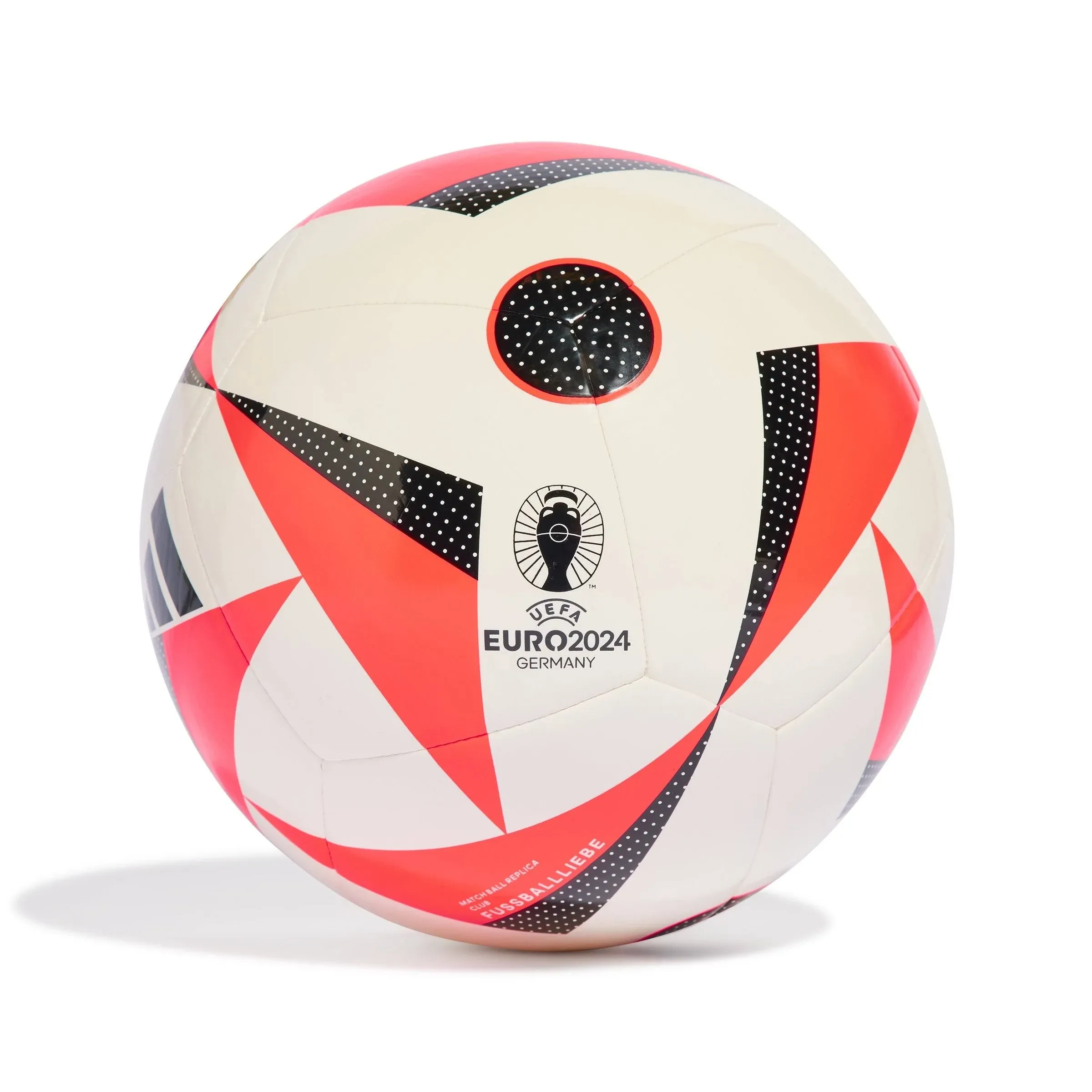 Adidas Euro24 Club Ball White/Solar Red / 4