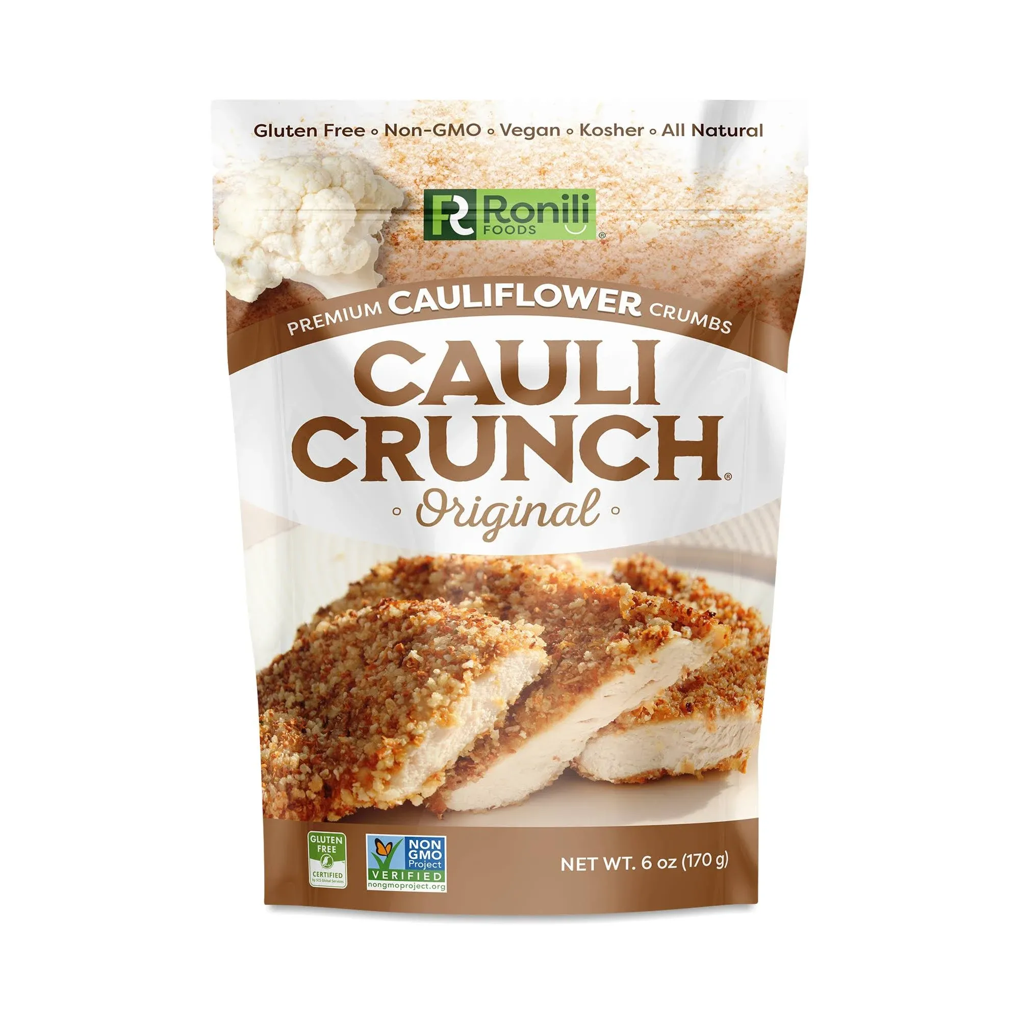 Cauli Crunch Original Cauliflower Crumbs 6 oz