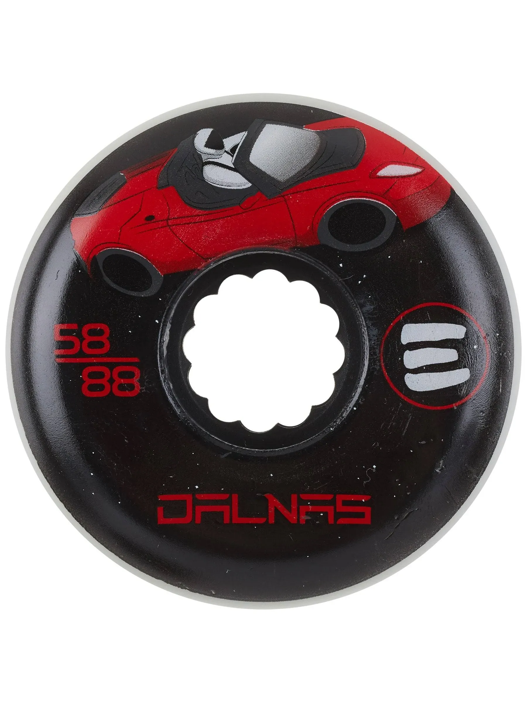 Eulogy Jeff Dalnas Signature Rocket Man Wheel - White (Set of 4)