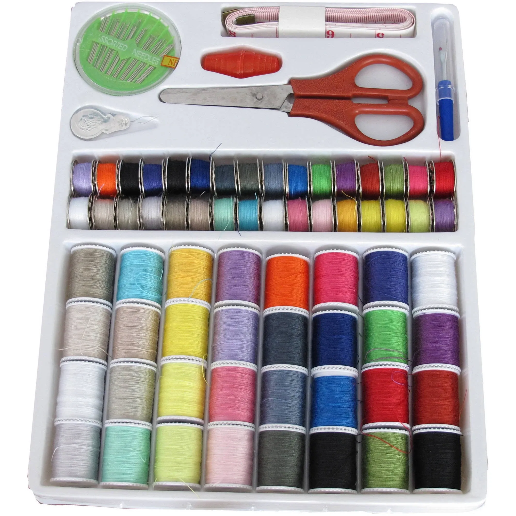 Michley® 100-Piece Sewing Kit in White