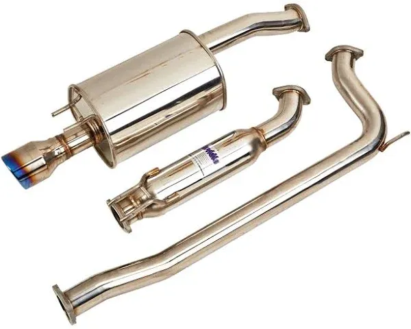 Invidia 06+ Civic Si 4dr Q300 Titanium Tip Cat-back Exhaust - HS06HC4G3T