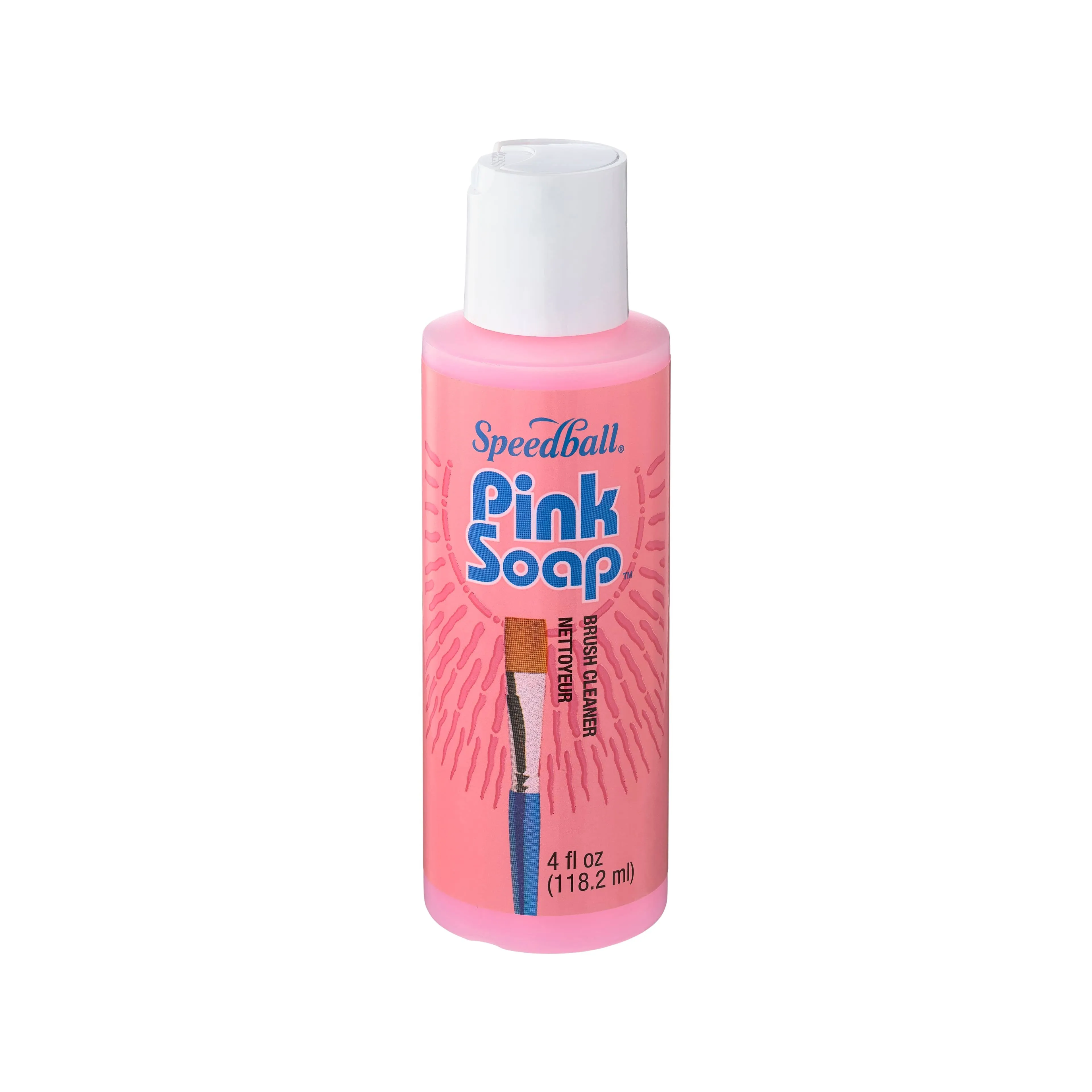 Mona Lisa Pink Soap Artist Brush Cleaner