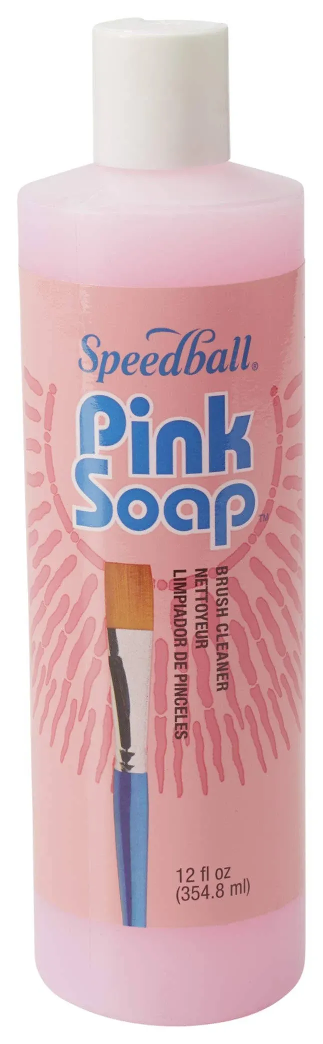 Mona Lisa Pink Soap Artist Brush Cleaner