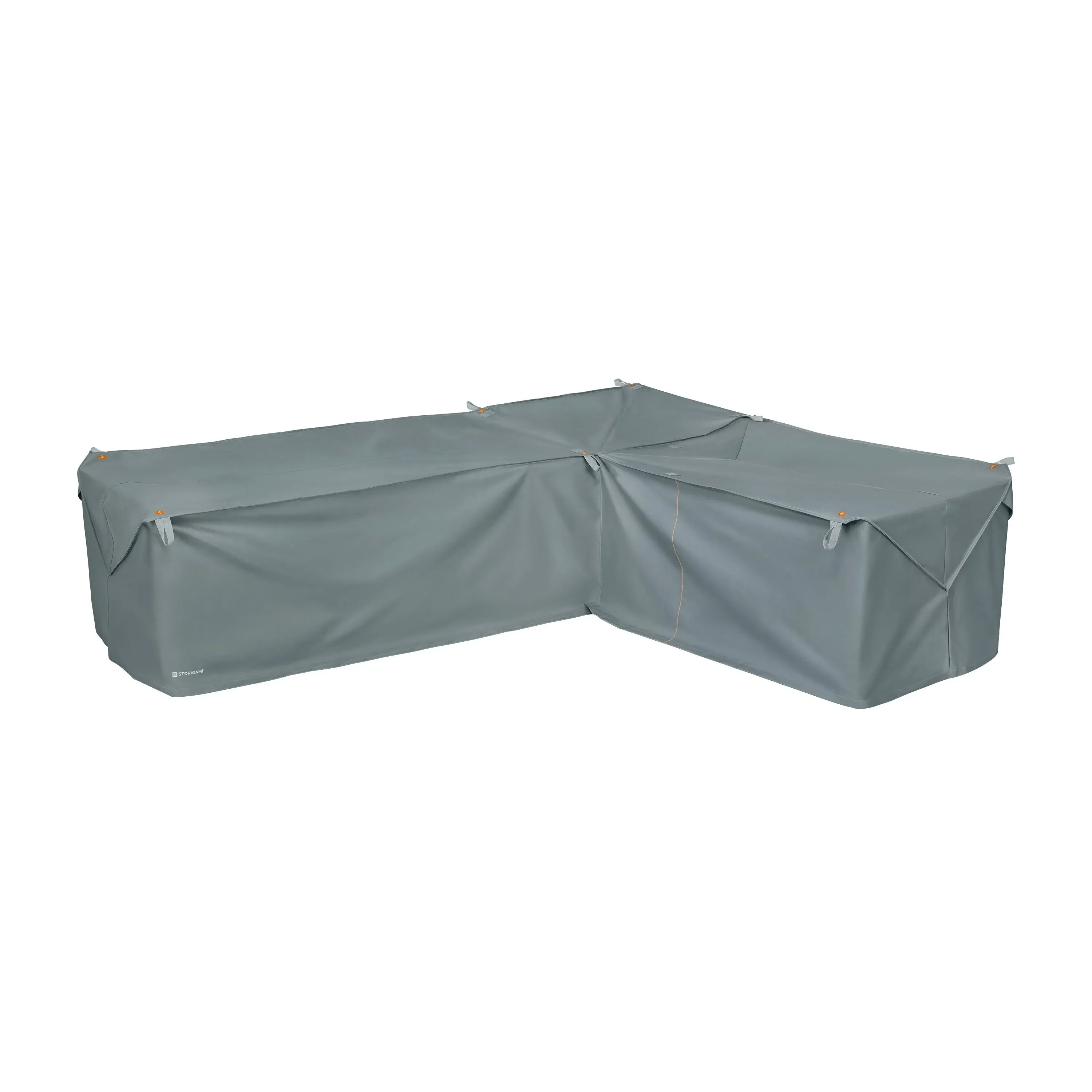 Classic Accessories Storigami Easy Fold Right-Facing Sectional Cover Monument Grey