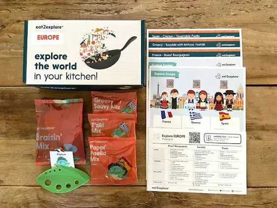 Eat 2 Explore Europe Kit