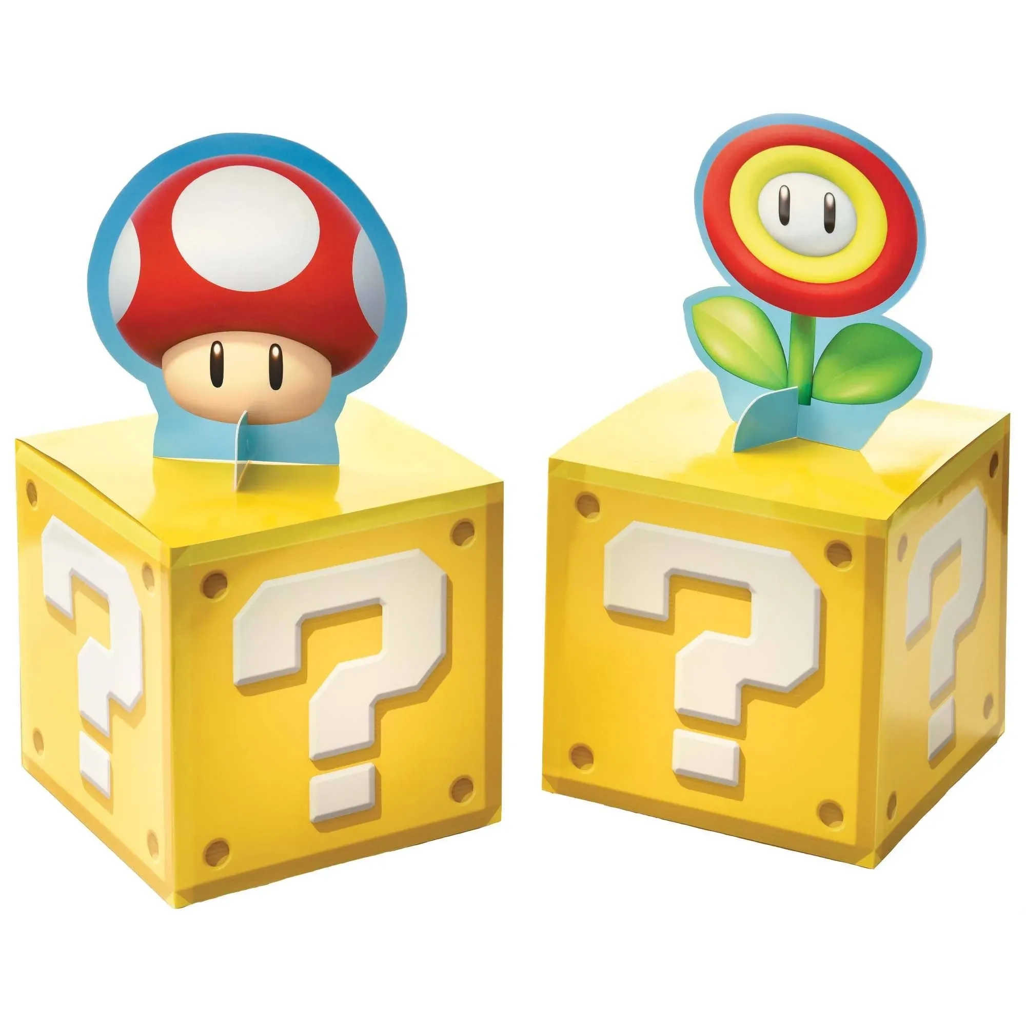 Super Mario Bros. Table Centerpieces, 4pc