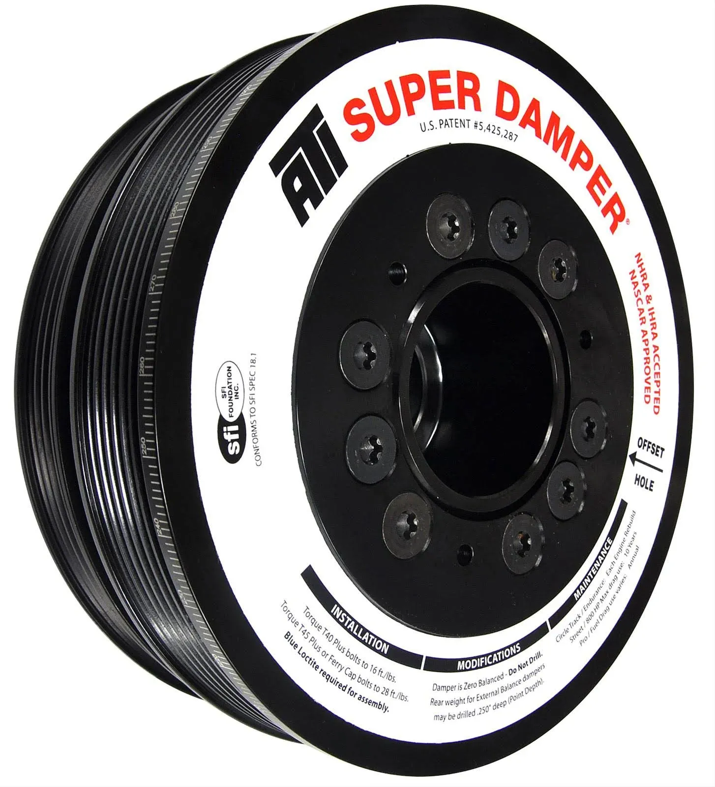 ATI Super Damper Serpentine Series Harmonic Balancers