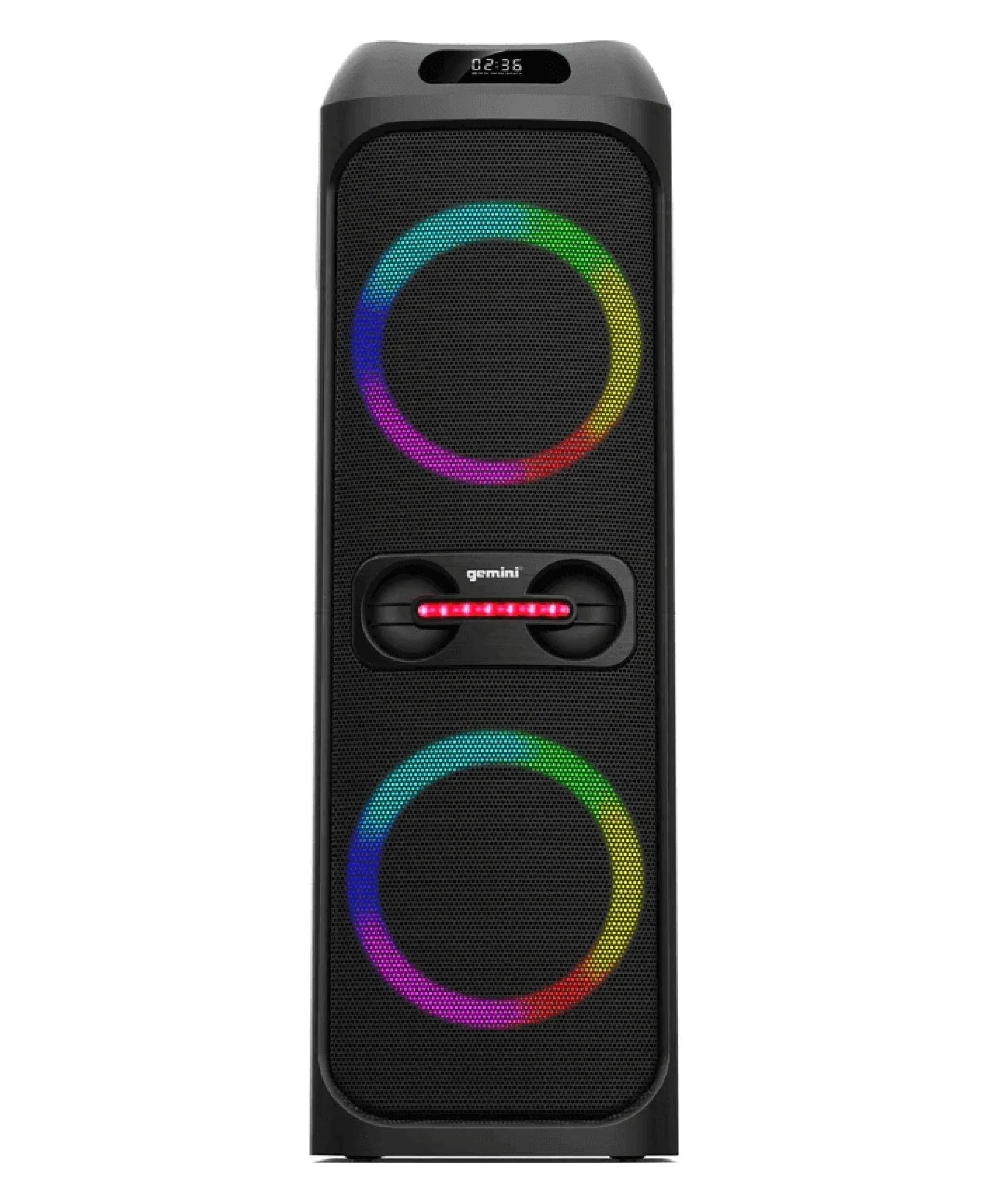 Gemini - GHK-2800 - Bluetooth Speaker System with LED Party Lighting