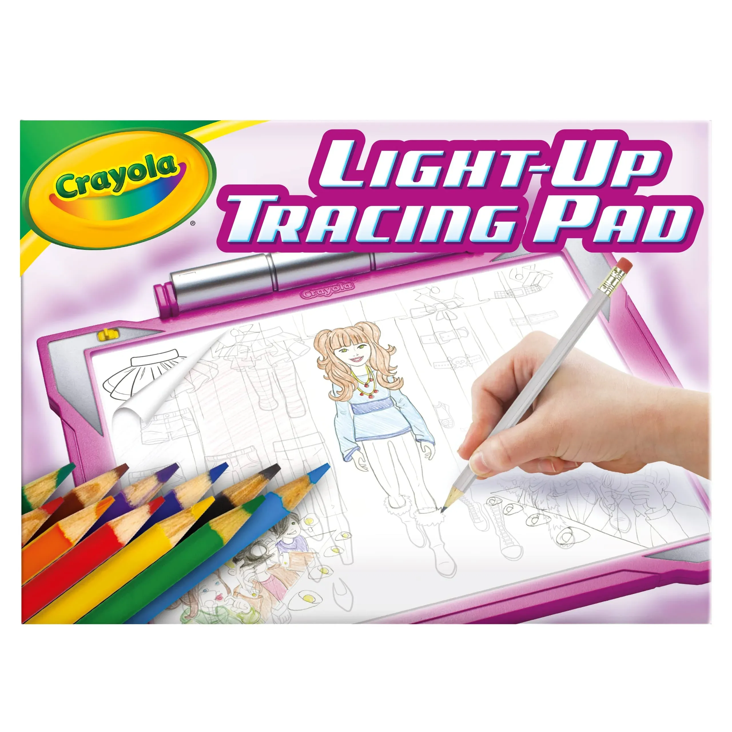 Crayola Light Up Tracing Pad, Girl