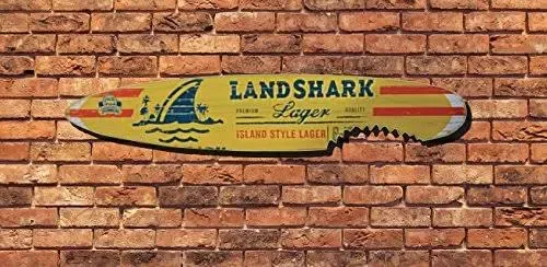 Landshark Island Style Lager 6' Surfboard -Indoor Use Only