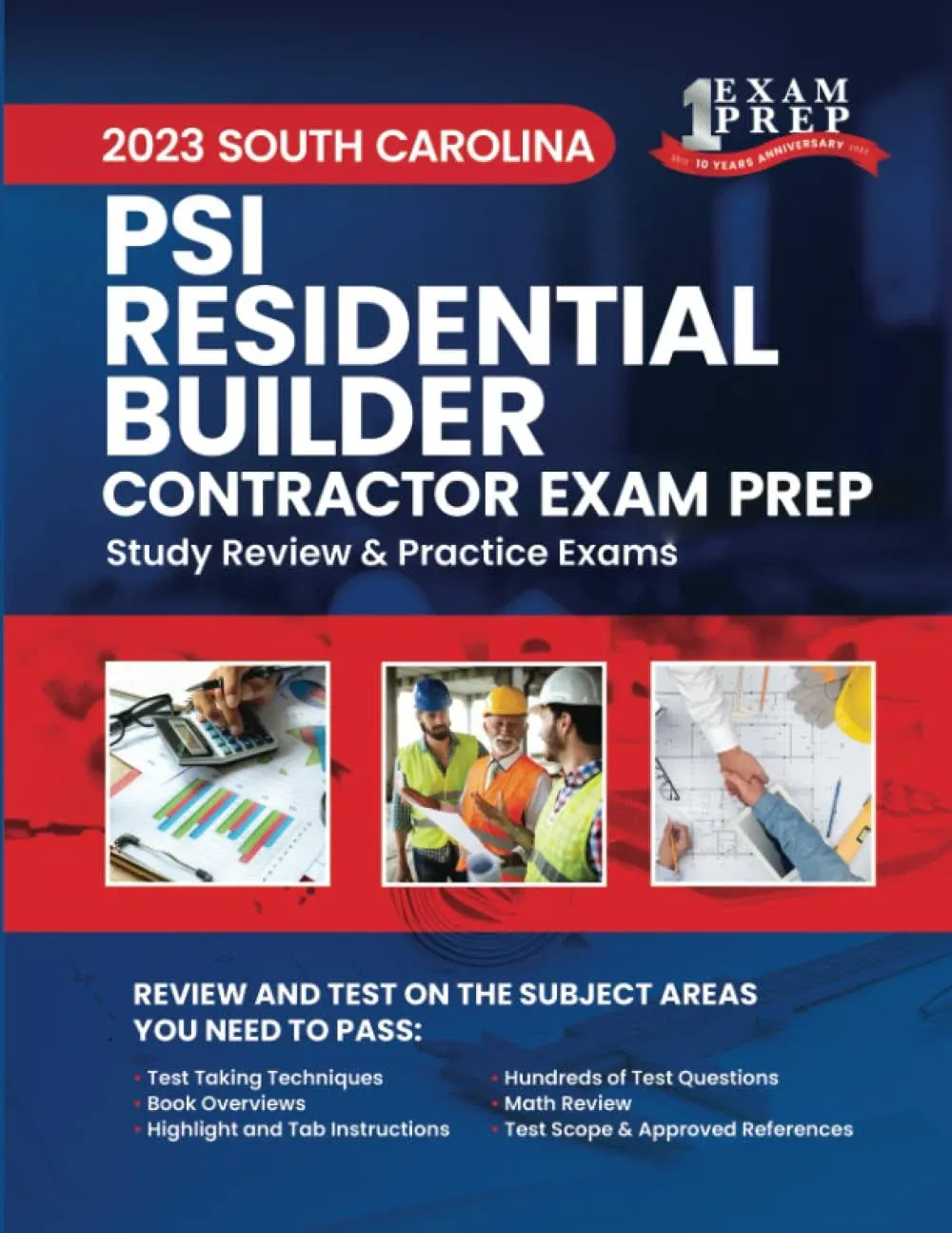 2023 South Carolina PSI Residential Builder: Volume 1: Study Review & Practice ...