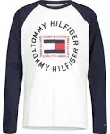 Tommy Hilfiger Boys' Long Sleeve Crew Neck T-Shirt